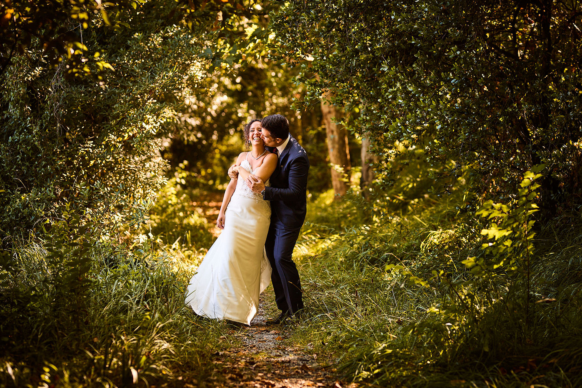 fotografia de boda romantica