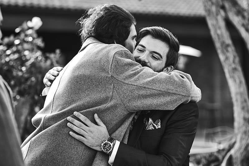 llegan los invitados