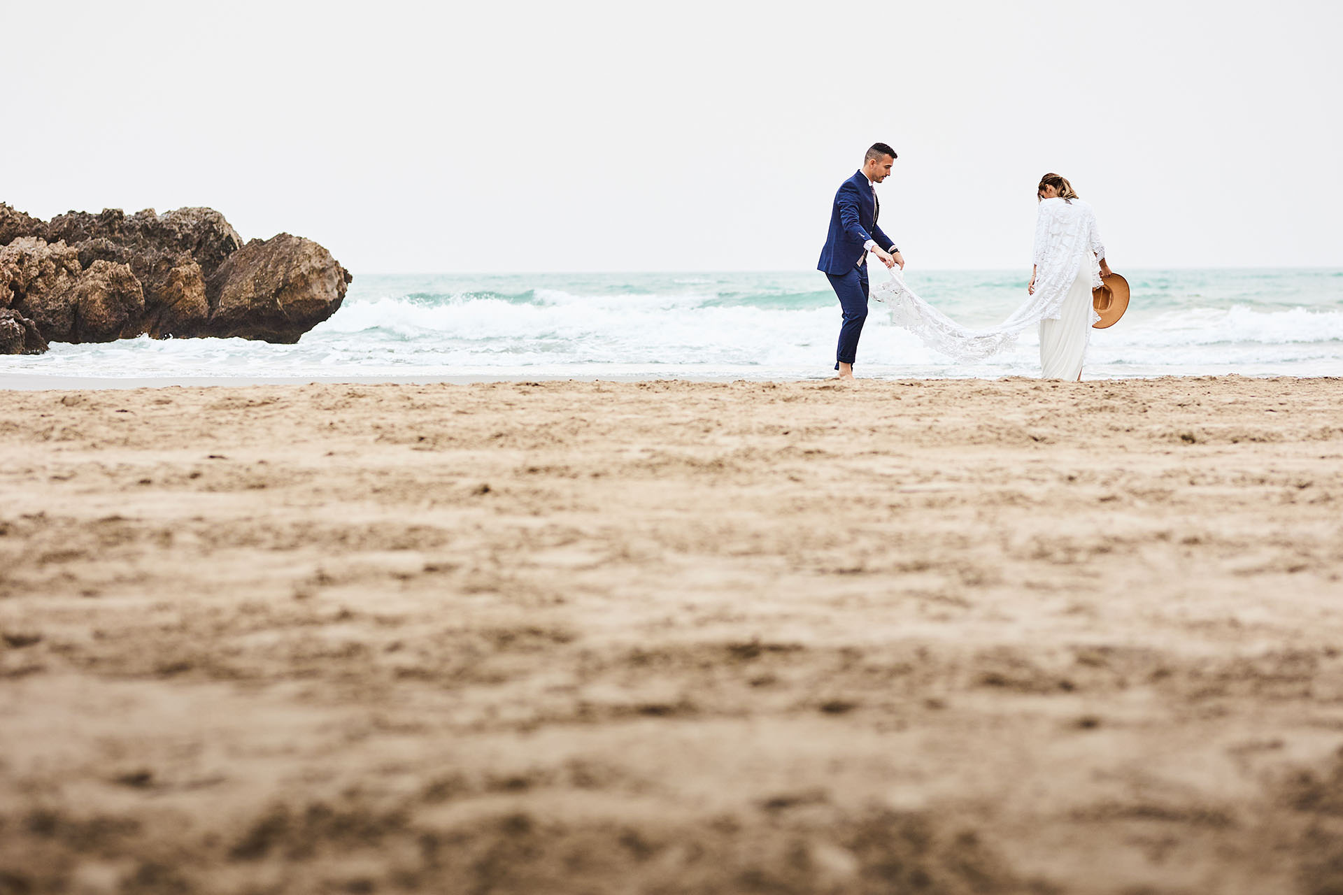 mar playa postboda