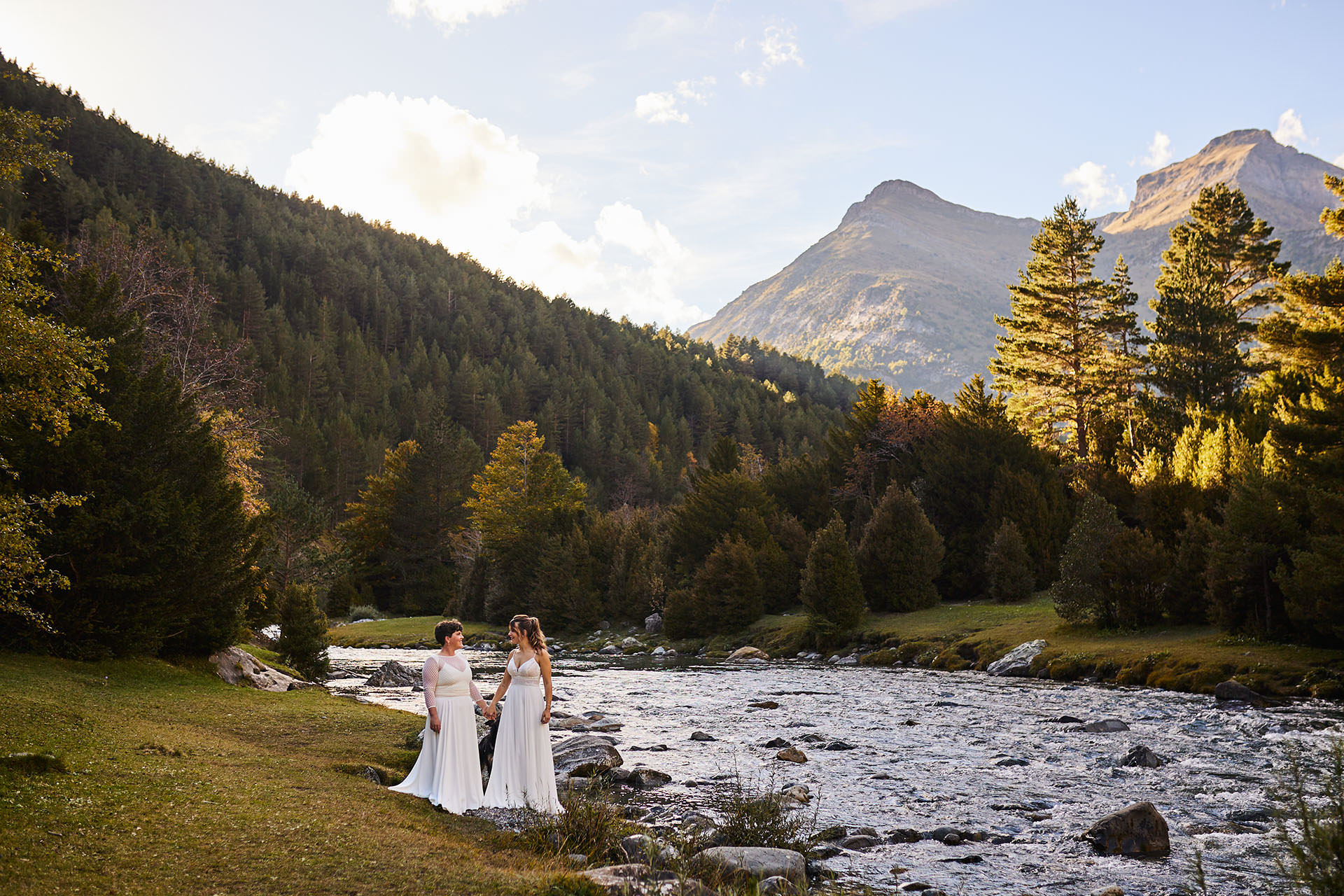 postboda en el Pirineo