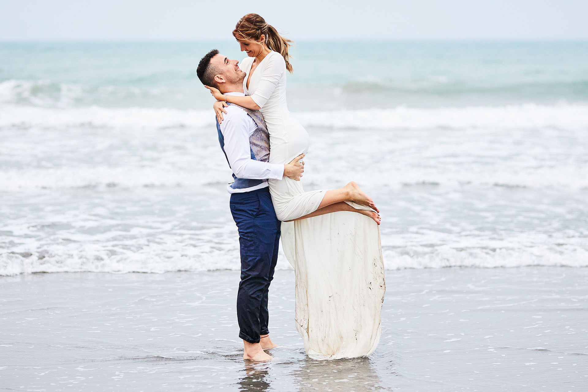 postboda en el mediterraneo