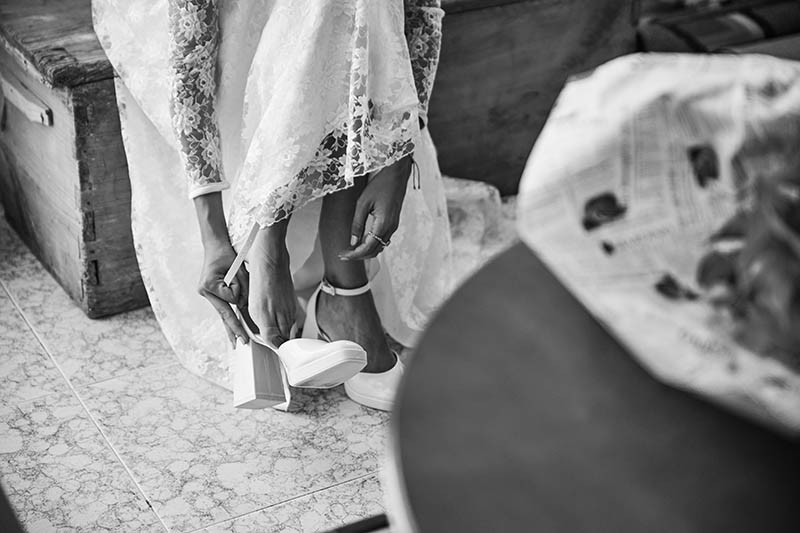 zapatos de novia